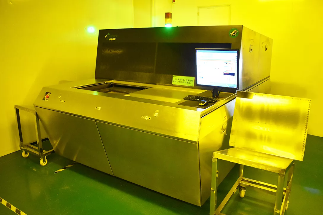 Outer line: core LDI exposure machine